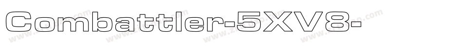 Combattler-5XV8字体转换