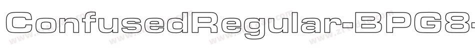 ConfusedRegular-BPG8字体转换