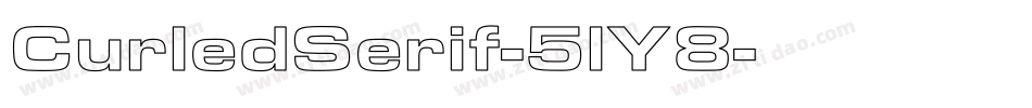 CurledSerif-5lY8字体转换