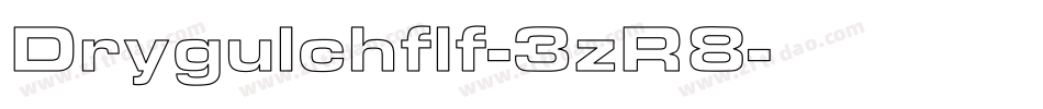 Drygulchflf-3zR8字体转换