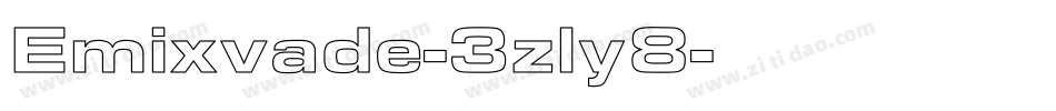 Emixvade-3zly8字体转换