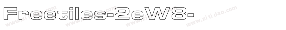 Freetiles-2eW8字体转换