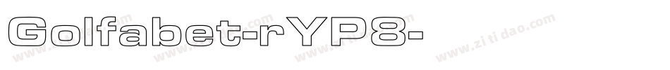 Golfabet-rYP8字体转换