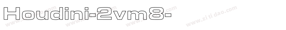 Houdini-2vm8字体转换