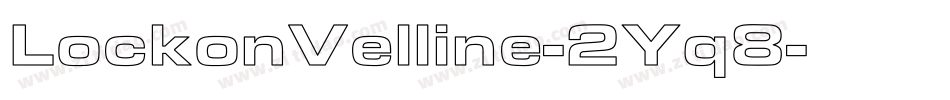 LockonVelline-2Yq8字体转换