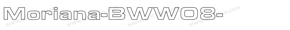 Moriana-BWWO8字体转换