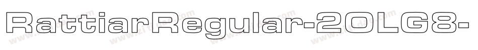 RattiarRegular-2OLG8字体转换