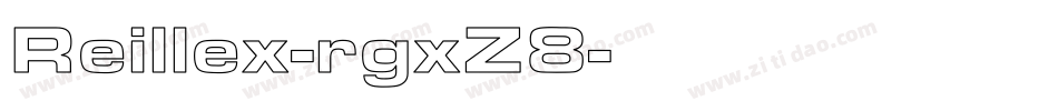 Reillex-rgxZ8字体转换