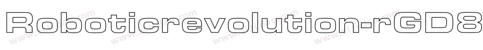 Roboticrevolution-rGD8字体转换