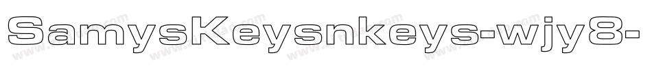 SamysKeysnkeys-wjy8字体转换