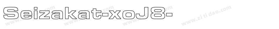Seizakat-xoJ8字体转换