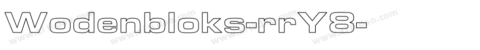 Wodenbloks-rrY8字体转换