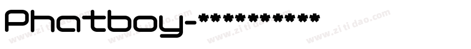 Phatboy字体转换