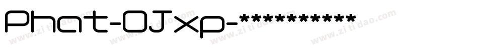 Phat-OJxp字体转换