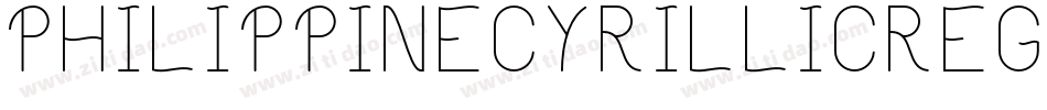 PhilippineCyrillicRegular-1rD2字体转换