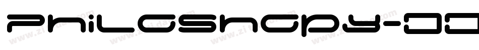 Philoshopy字体转换