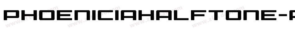 PhoeniciaHalftone-AMJM字体转换