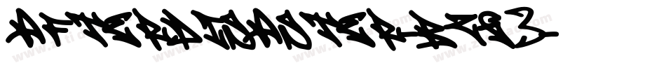 AfterDisaster-BzG3字体转换