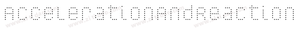 AccelerationAndReaction-KRDl字体转换