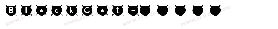 BlackCat字体转换