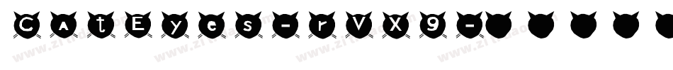 CatEyes-rVX9字体转换