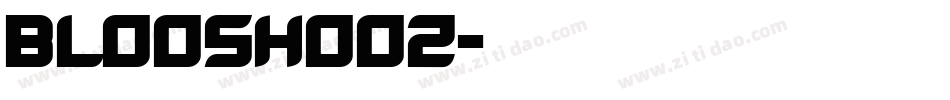 Blooshooz字体转换