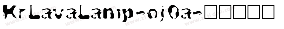 KrLavaLamp-oj0a字体转换