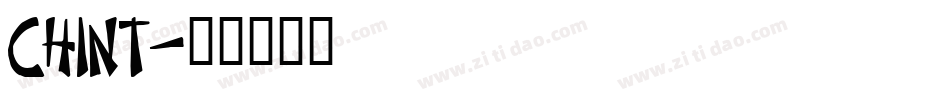 CHINT字体转换