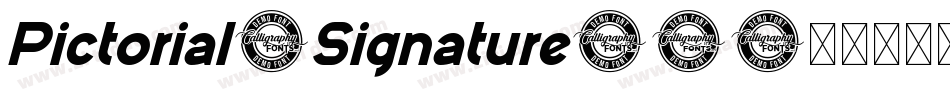 Pictorial-Signature-2字体转换