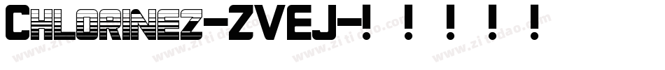 Chlorinez-ZVEJ字体转换