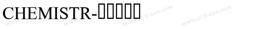 CHEMISTR字体转换