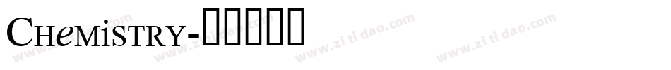 Chemistry字体转换