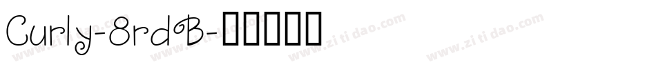 Curly-8rdB字体转换