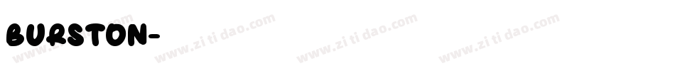 Burston字体转换
