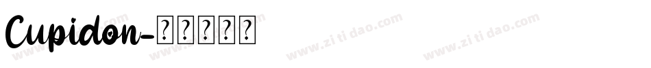 Cupidon字体转换
