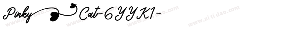 PinkyCat-6YYK1字体转换