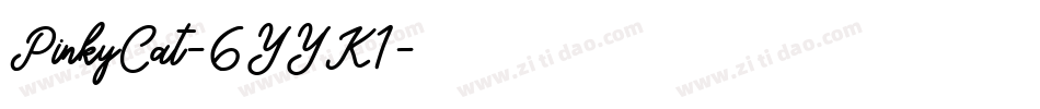PinkyCat-6YYK1字体转换