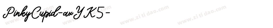 PinkyCupid-axYK5字体转换