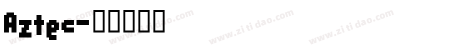 Aztec字体转换