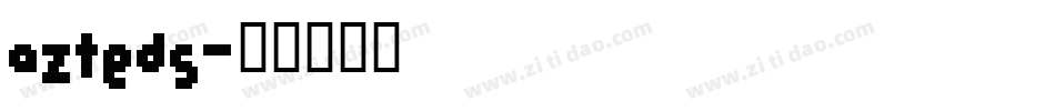 azteds字体转换