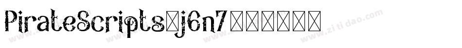 PirateScripts-j6n7字体转换