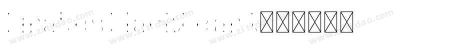 PiratesBlackbeard字体转换