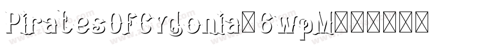 PiratesOfCydonia-6wpM字体转换