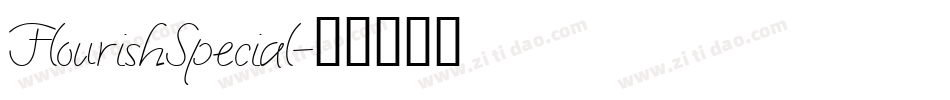 FlourishSpecial字体转换