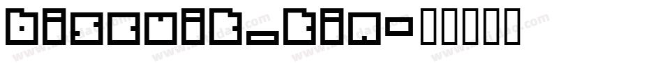 biscuit_tin字体转换