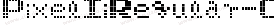 PixelIiRegular-Omr4字体转换