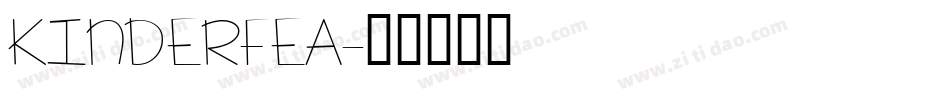 KINDERFEA字体转换