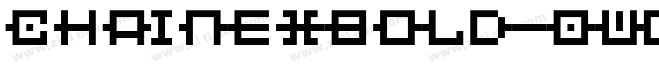Chainexbold-0Wdo字体转换