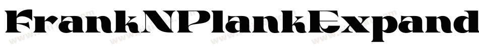 FrankNPlankExpanded-2xAd字体转换