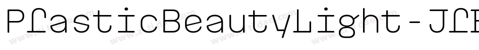 PlasticBeautyLight-JlE7字体转换